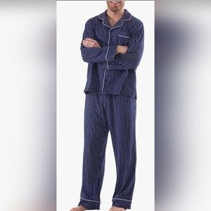 New Pajamagram Pajama Sleep Set Mens XL Embroidered Sneezy Cotton Knit Classic